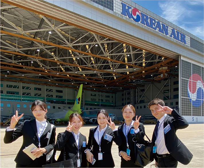 韓国系航空会社エアライン研修