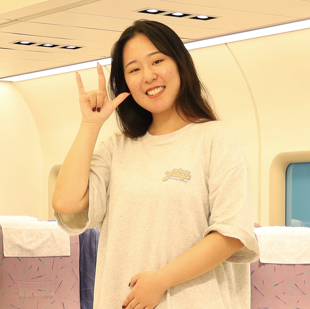 一人暮らしで積極的に行動できるようになりました! 内定先/CKTS(グランドスタッフ)