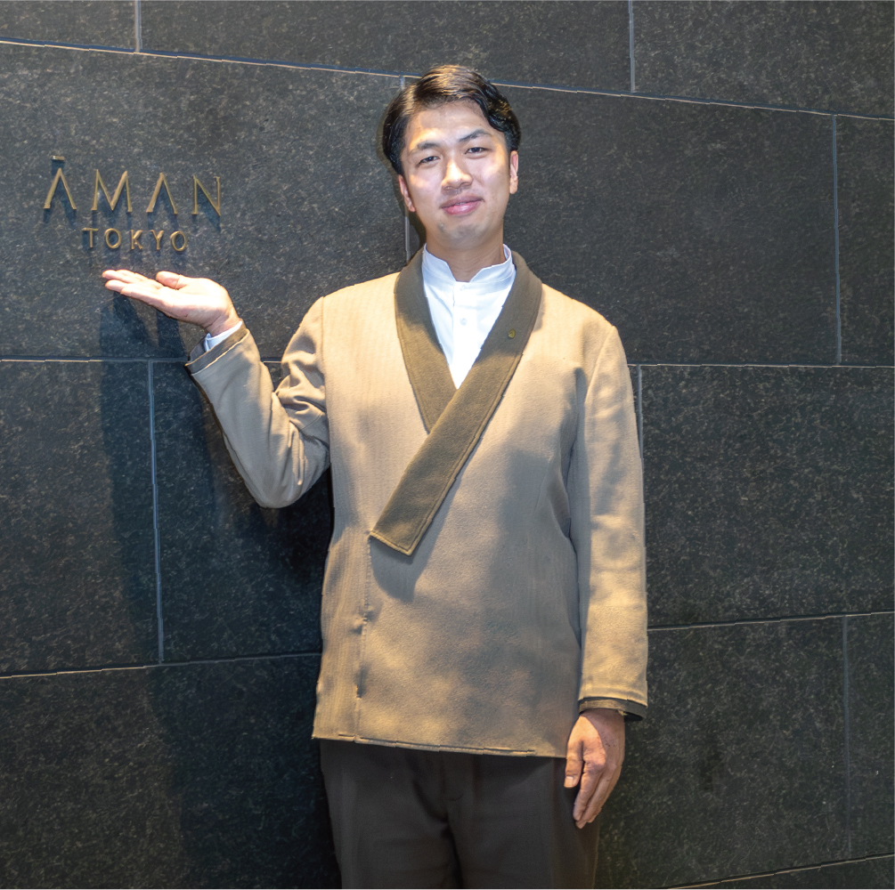 お客さまから「サンシャイン(太陽)」とお声がけしていただけた時が、一番嬉しい瞬間です。 勤務先:アマン東京