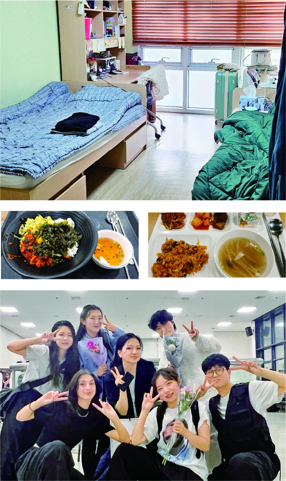 ダンスサークル練習風景(中央大学に正規留学中の卒業生)