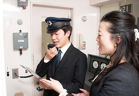 鉄道アナウンス実習